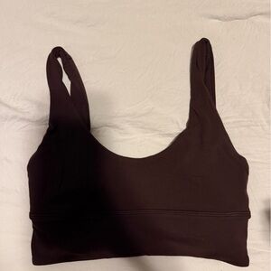 lululemon athletica Brown Sports Bra